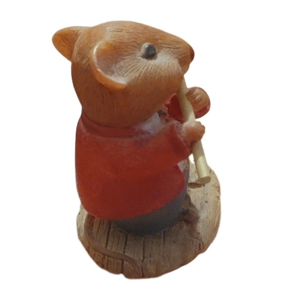 HALLMARK Moustershire "Musician of Note Colin Tuneman" Resin Mouse Figurine - Picture 6 of 11